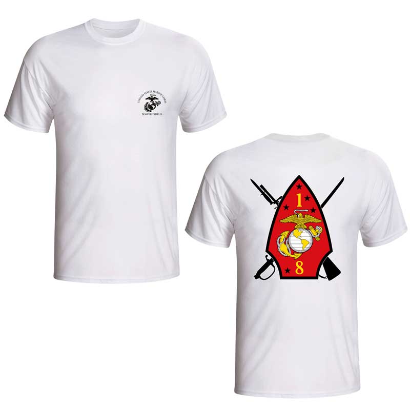 1st Bn 8th Marines Unit T-Shirt