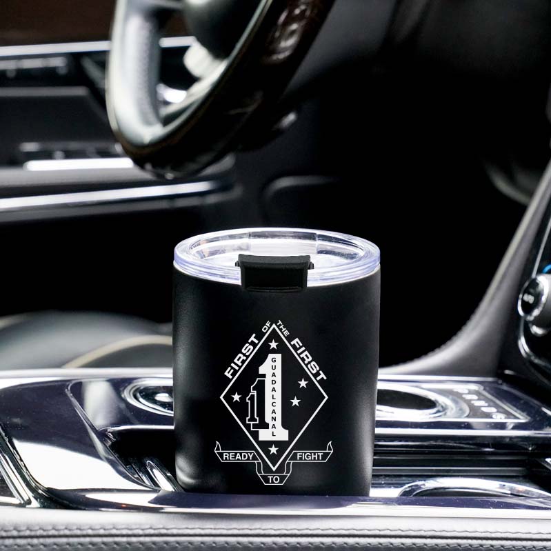 1st Battalion 1st Marines (1/1) USMC Unit logo tumbler, First Battalion Second Marines coffee cup, First Battalion First Marines USMC, Marine Corp gift ideas, USMC Gifts for women 30 Oz Tumbler