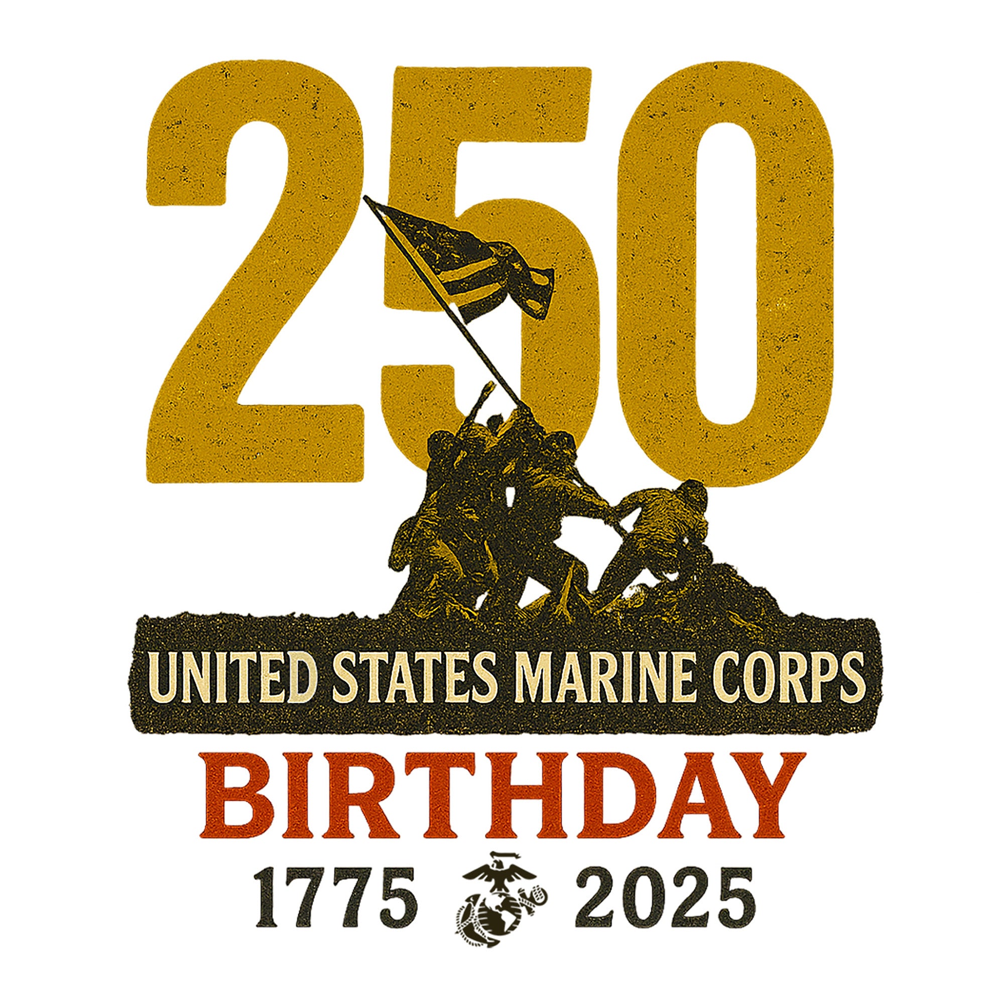 Marines 250th Birthday Performance T-Shirt