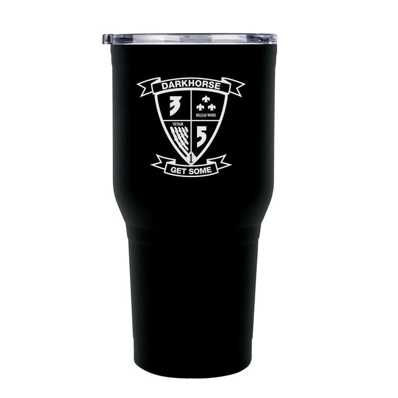 3rd Battalion 5th Marines logo tumbler, 3rd Battalion 5th Marines coffee cup, 3d Battalion 5th Marines USMC, Marine Corp gift ideas, USMC Gifts for women
