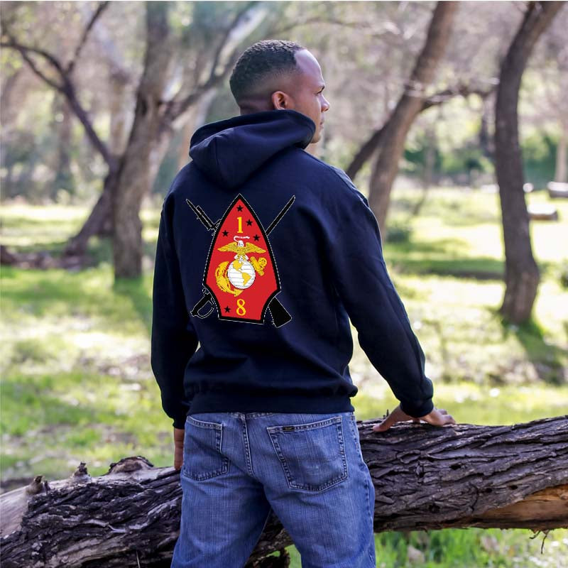 1st Bn 8th Marines Unit Sweatshirt