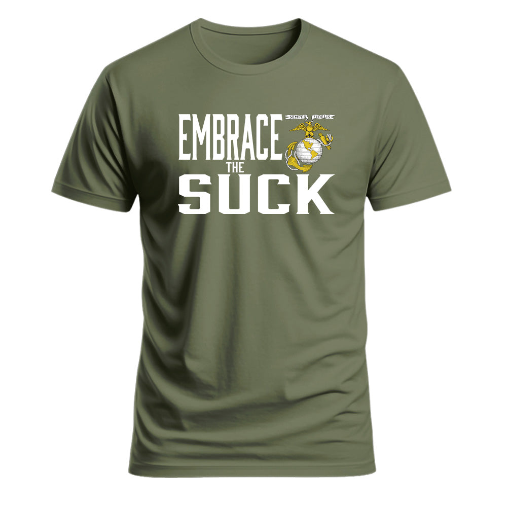USMC Embrace The Suck Marine Corps T Shirt