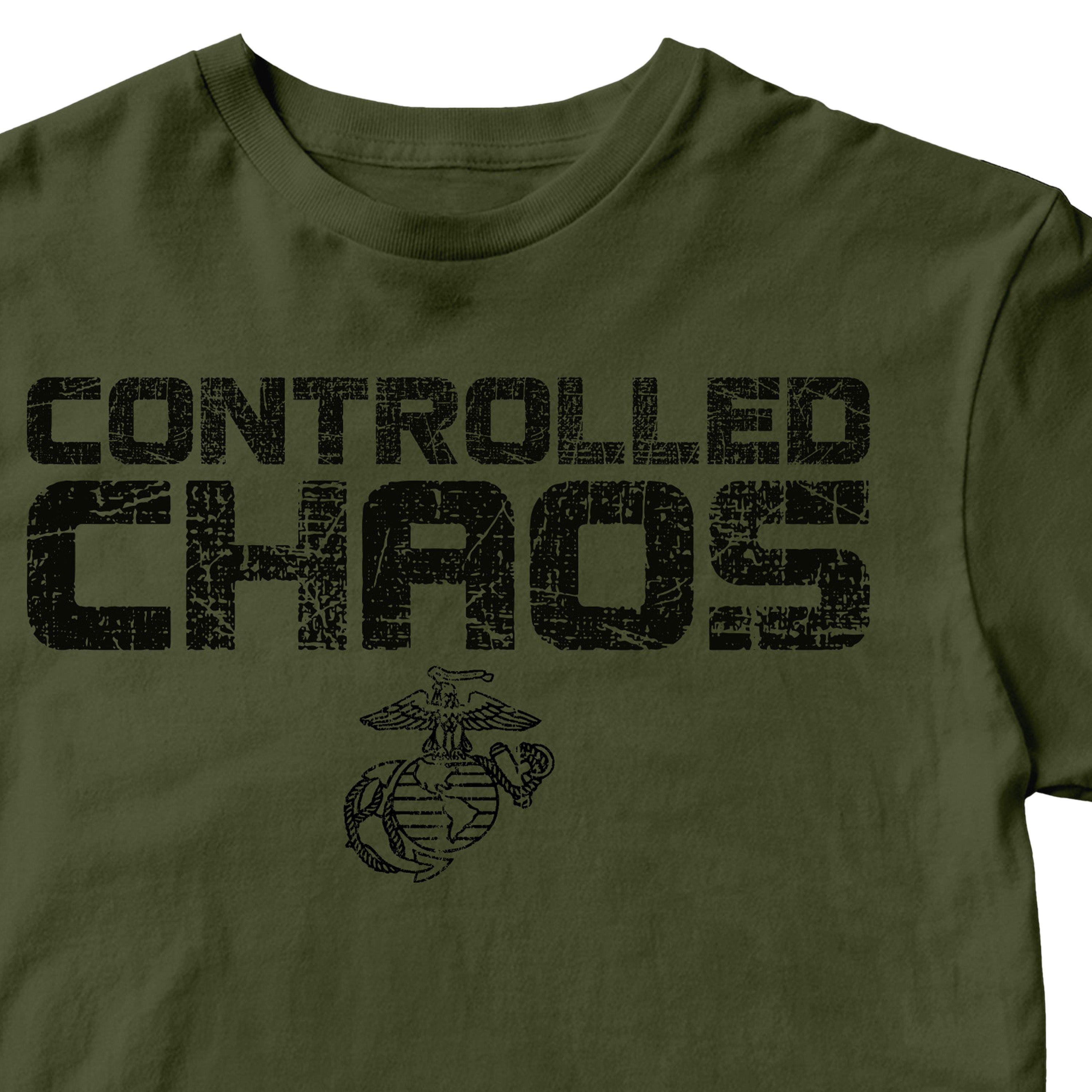 Marines Controlled Chaos T-shirt
