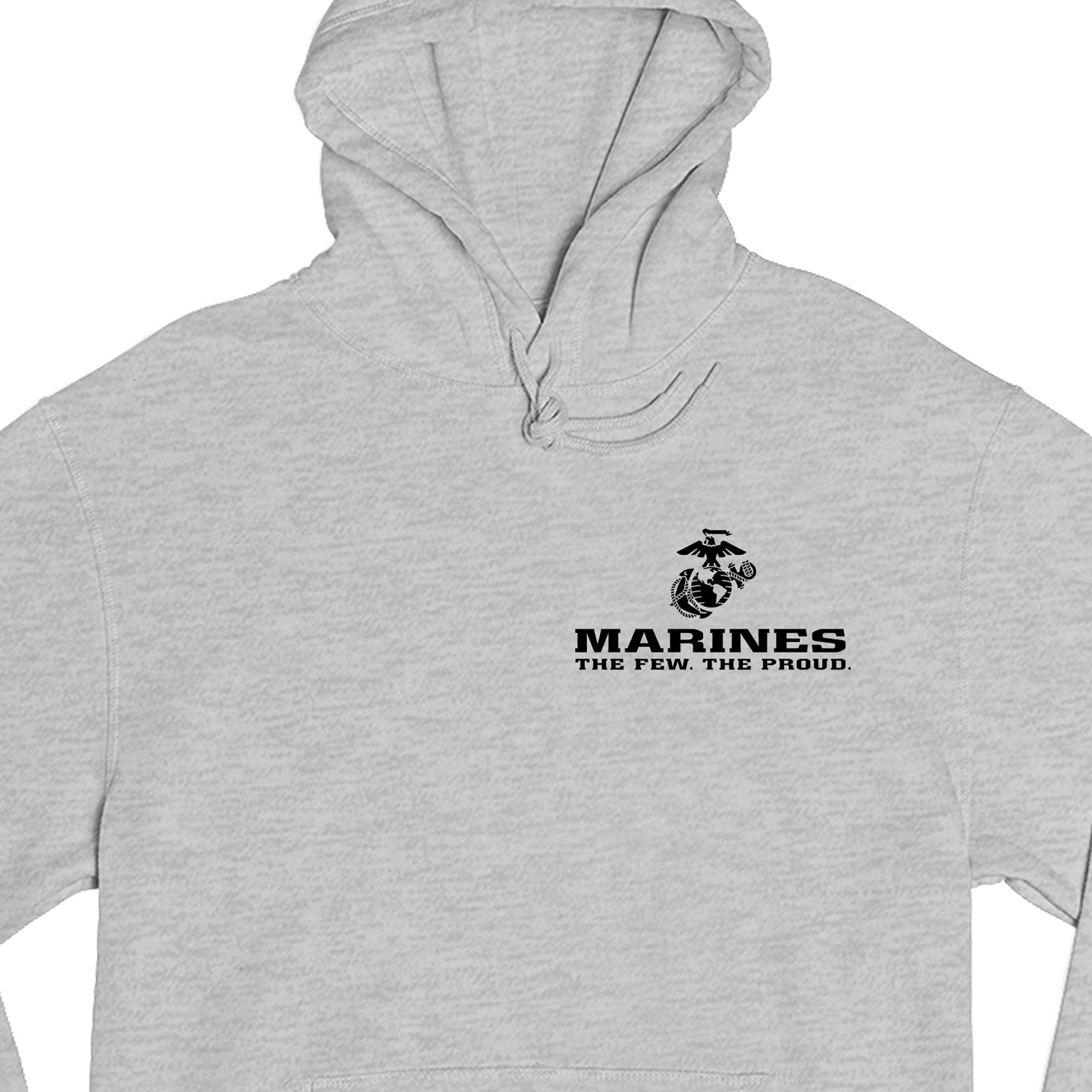 Marines The Few The Proud Chest Seal Hoodie