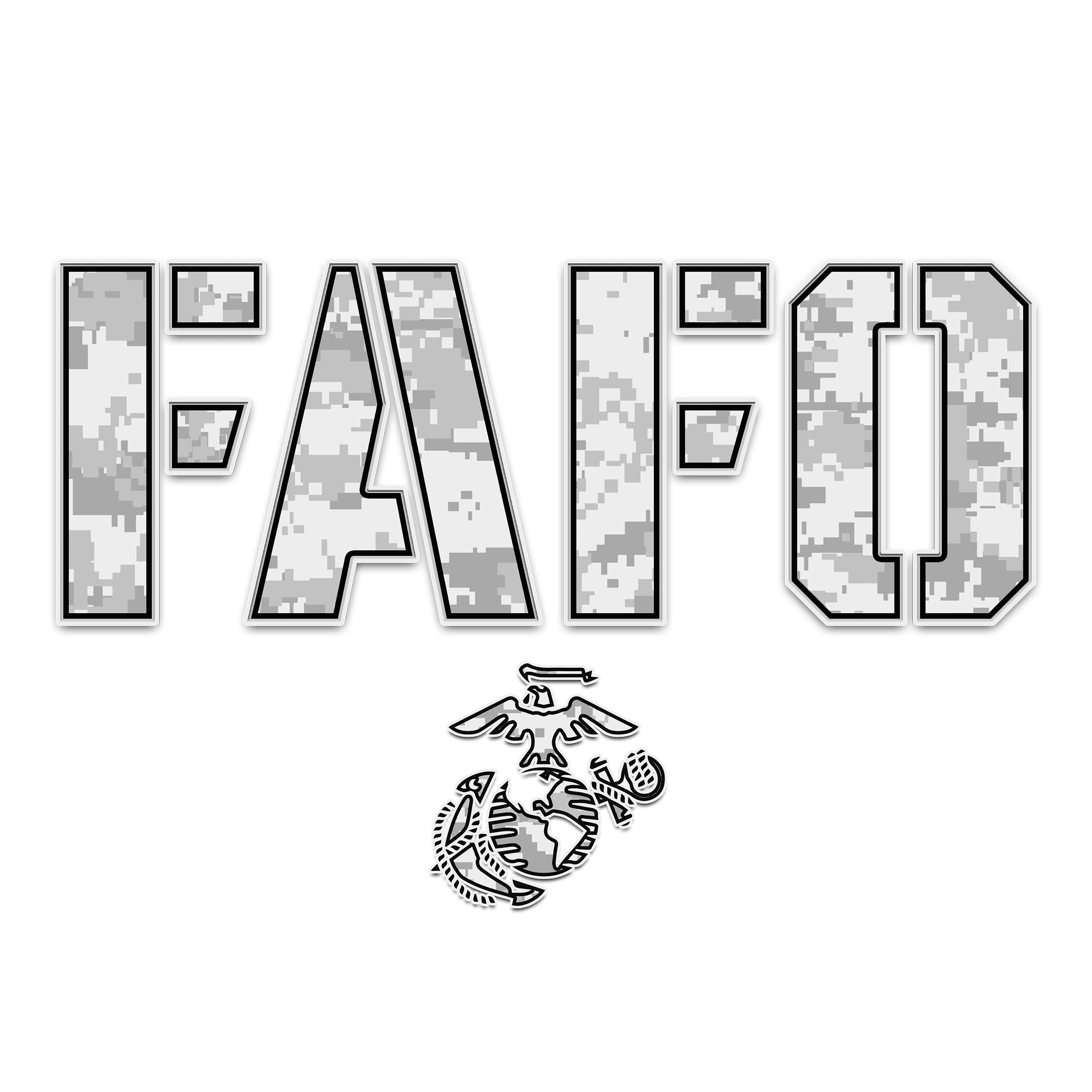 Marines FAFO Arctic Camo T-Shirt