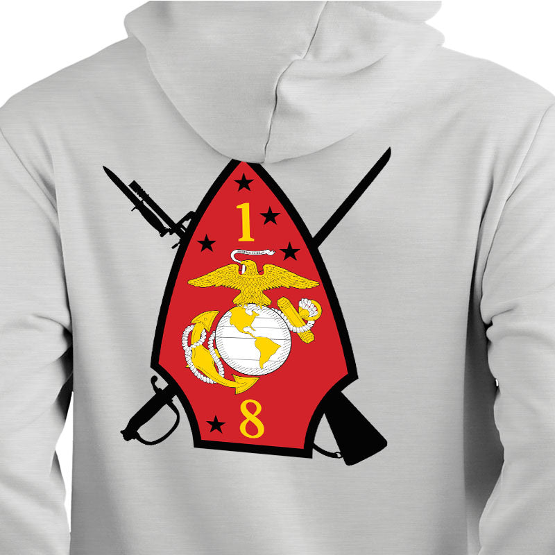 1st Bn 8th Marines Unit Sweatshirt