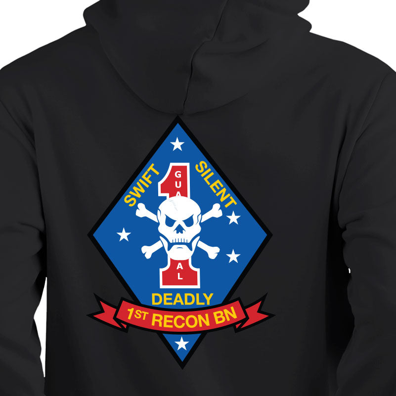 1st Recon Bn USMC Unit Hoodie
