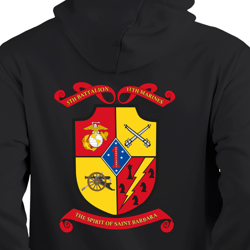 5th Bn 11th Marines Unit Sweatshirt