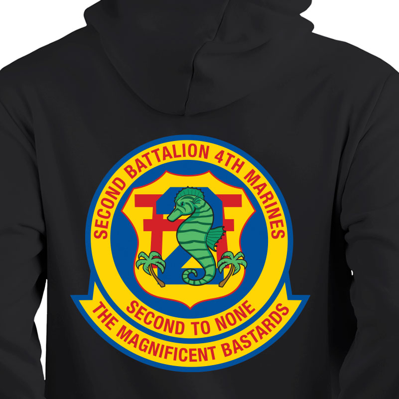 2nd Bn 4th Marines Unit Sweatshirt
