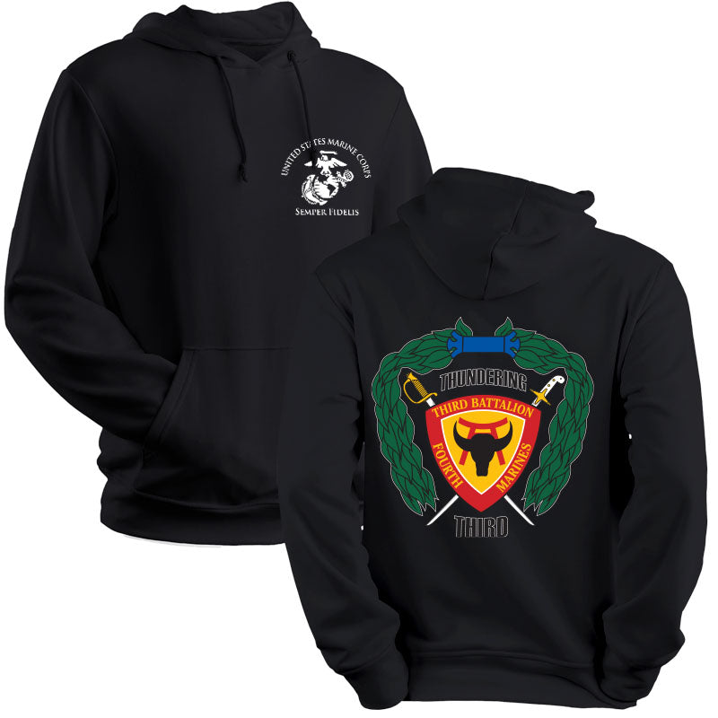 3rd Bn 4th Marines Unit Sweatshirt