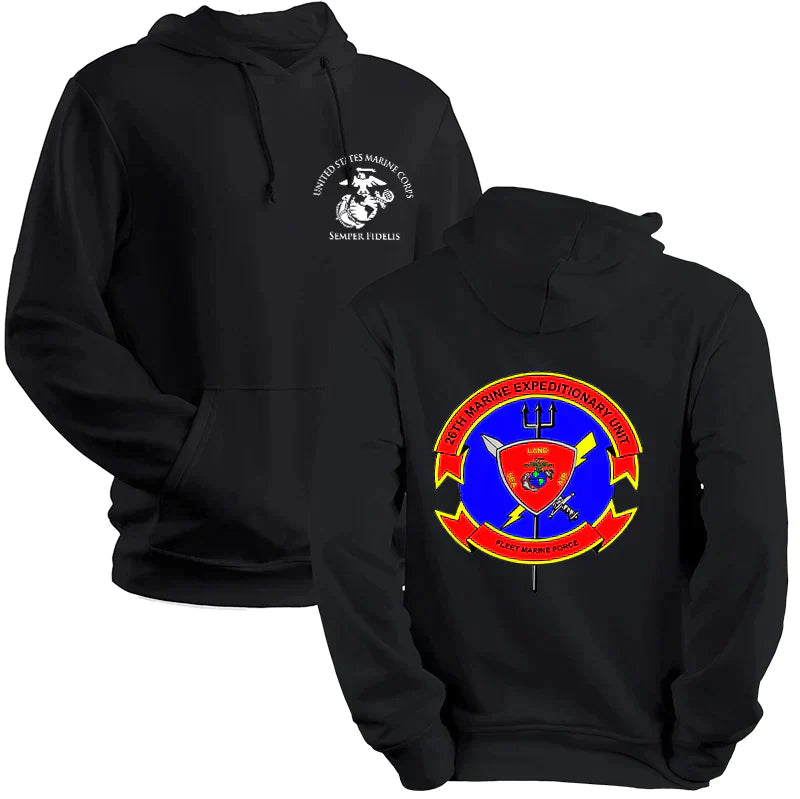 26th Marine Expeditionary Unit (26th MEU) USMC Unit Hoodie
