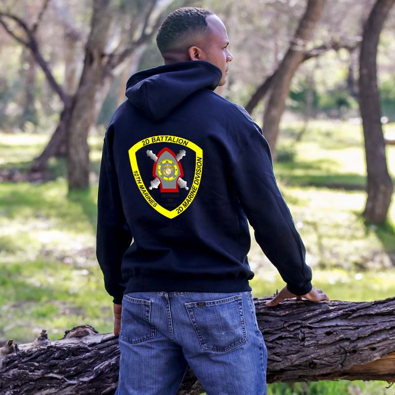 2nd Bn 10th Marines Unit Sweatshirt