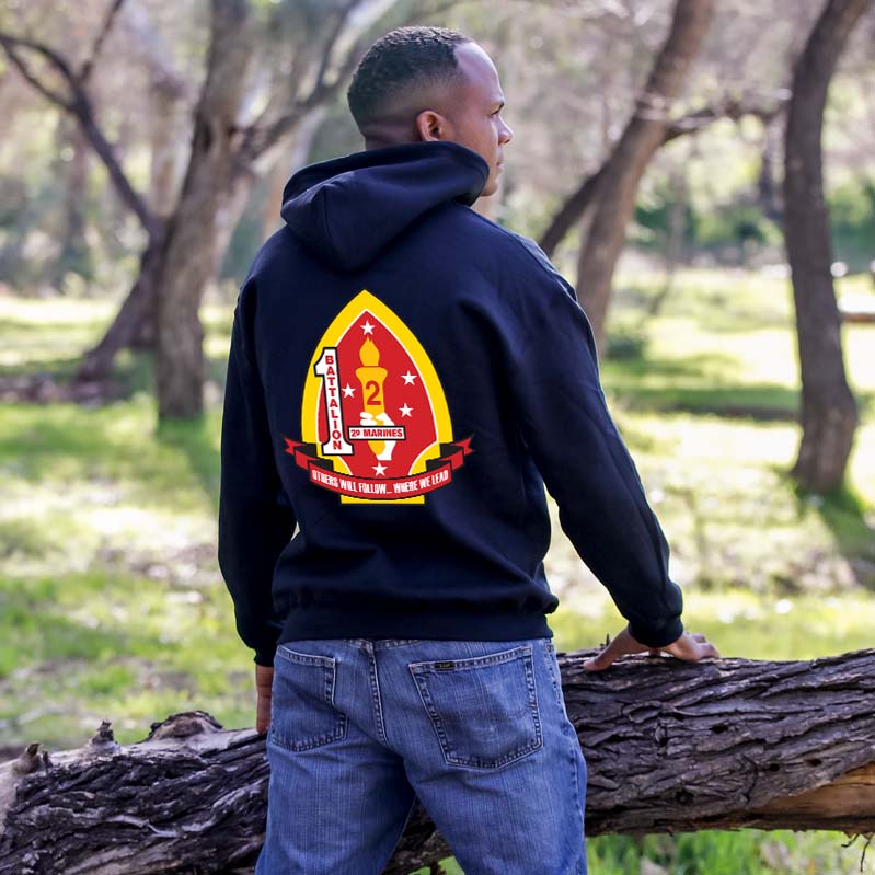 1st Bn 2nd Marines Unit Sweatshirt