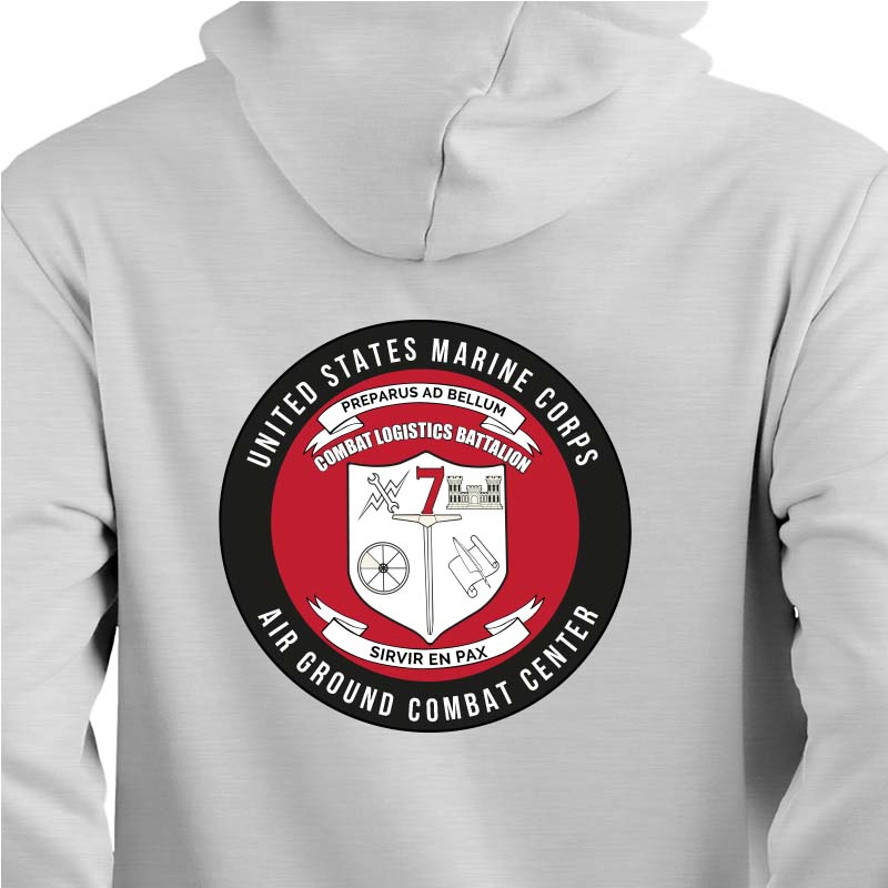 Combat Logistics Battalion 7 (Clb-7) Unit Logo Sweatshirt