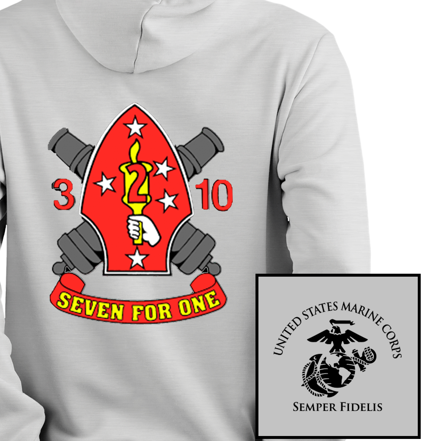 3rd Bn 10th Marines Unit Sweatshirt