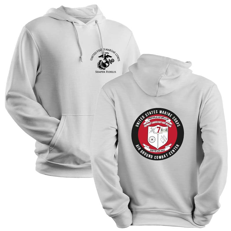 Combat Logistics Battalion 7 (Clb-7) Unit Logo Sweatshirt