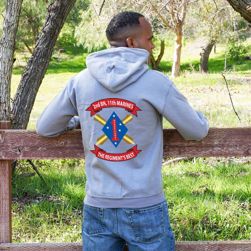 2nd Bn 11th Marines Unit Sweatshirt