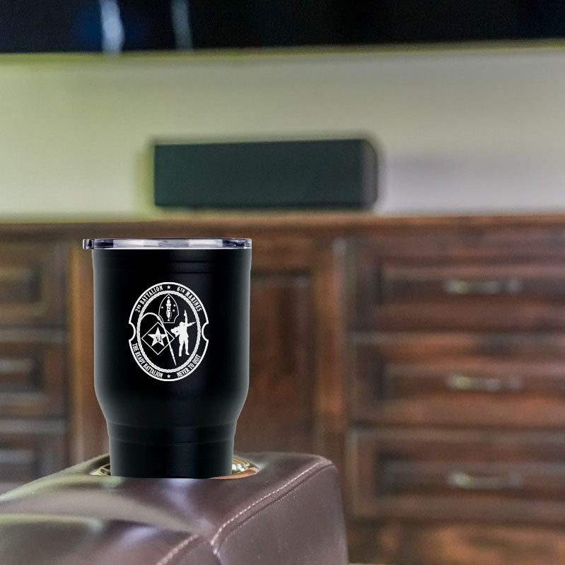 Second Battalion Sixth Marines Unit Logo tumbler, 2/6 USMC Unit Tumbler, 2nd Bn 6th Marines USMC, Marine Corp gift ideas, USMC Gifts for men or women 30oz