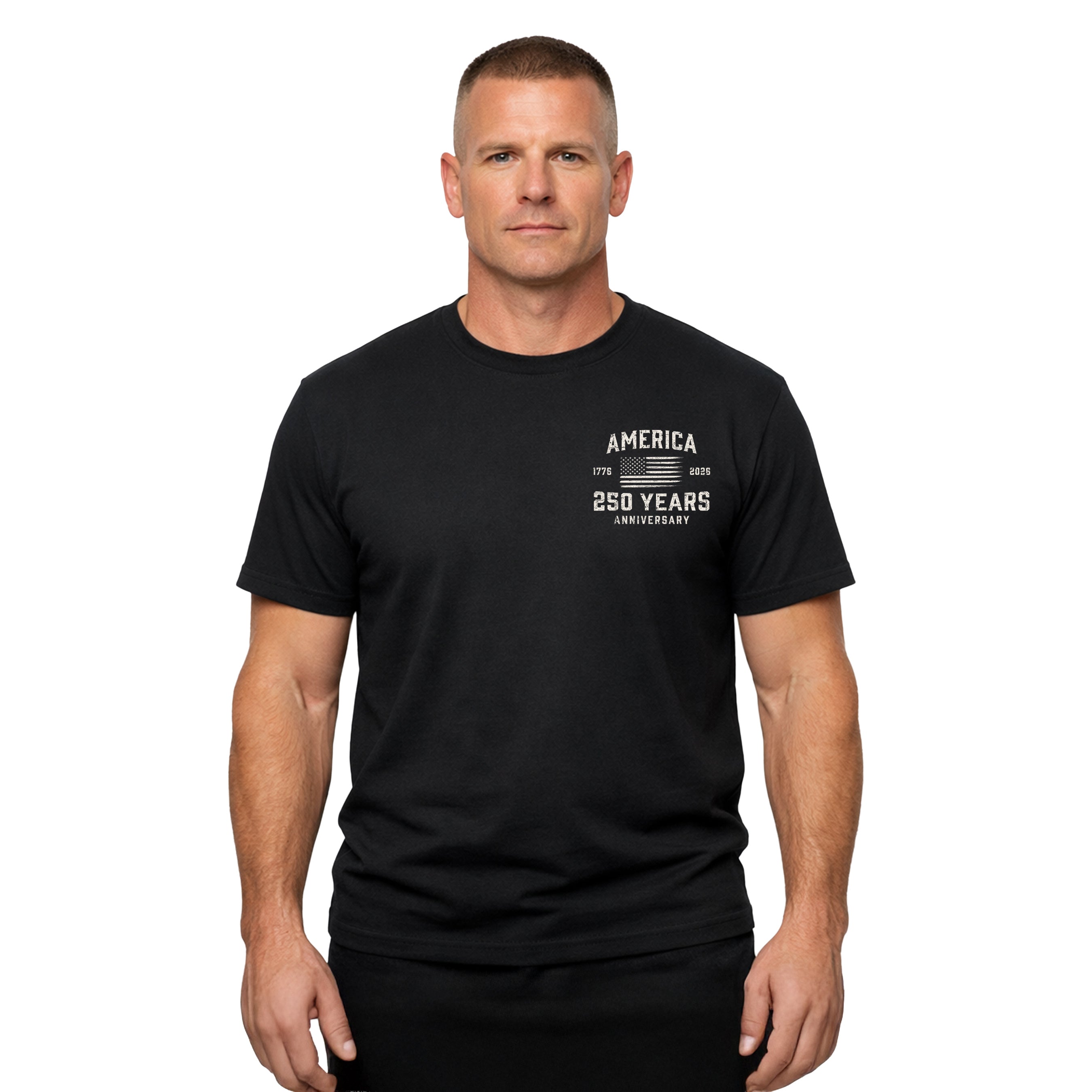 America 250th anniversary patriotic T-shirt