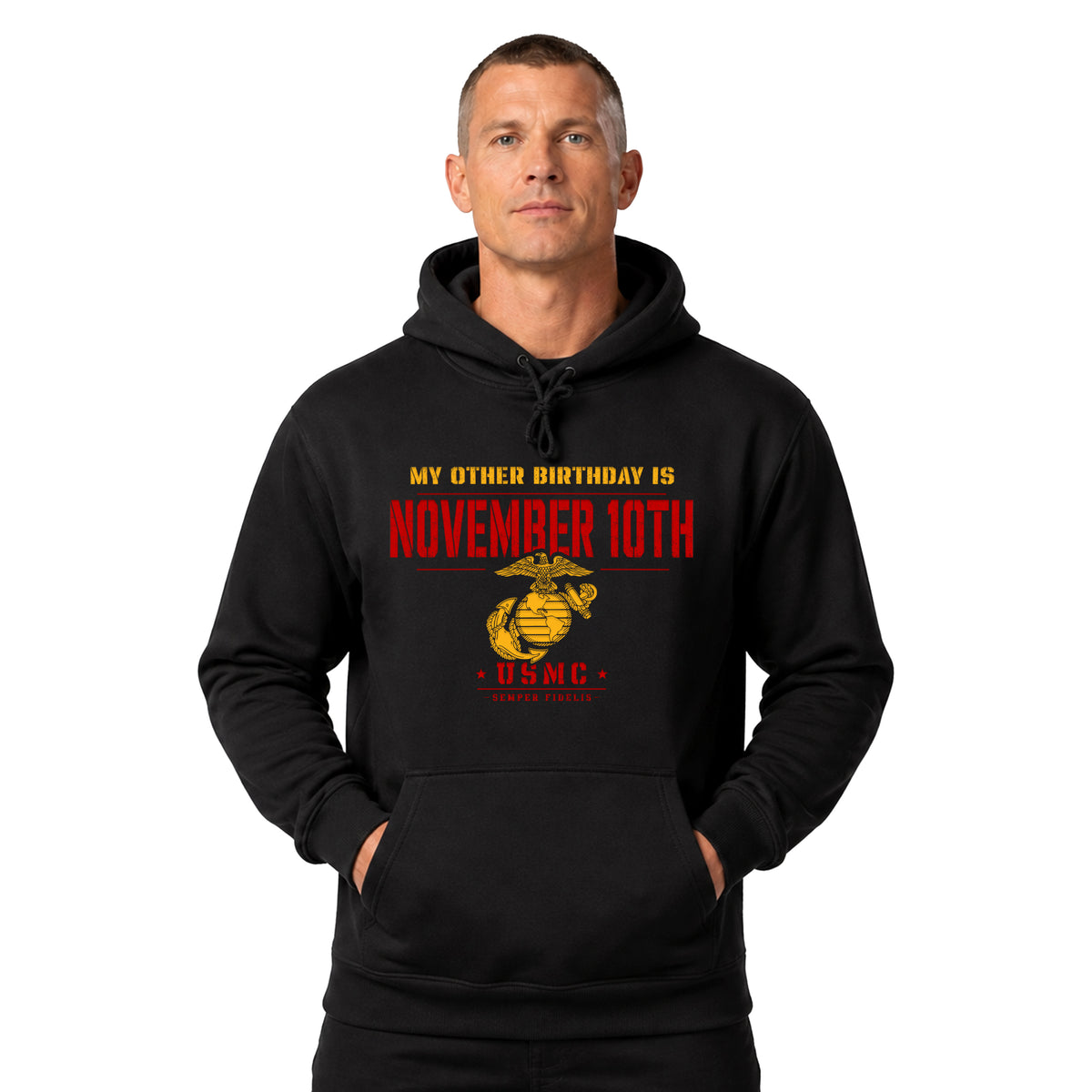 Marines November 10th Semper Fi Birthday Hoodie