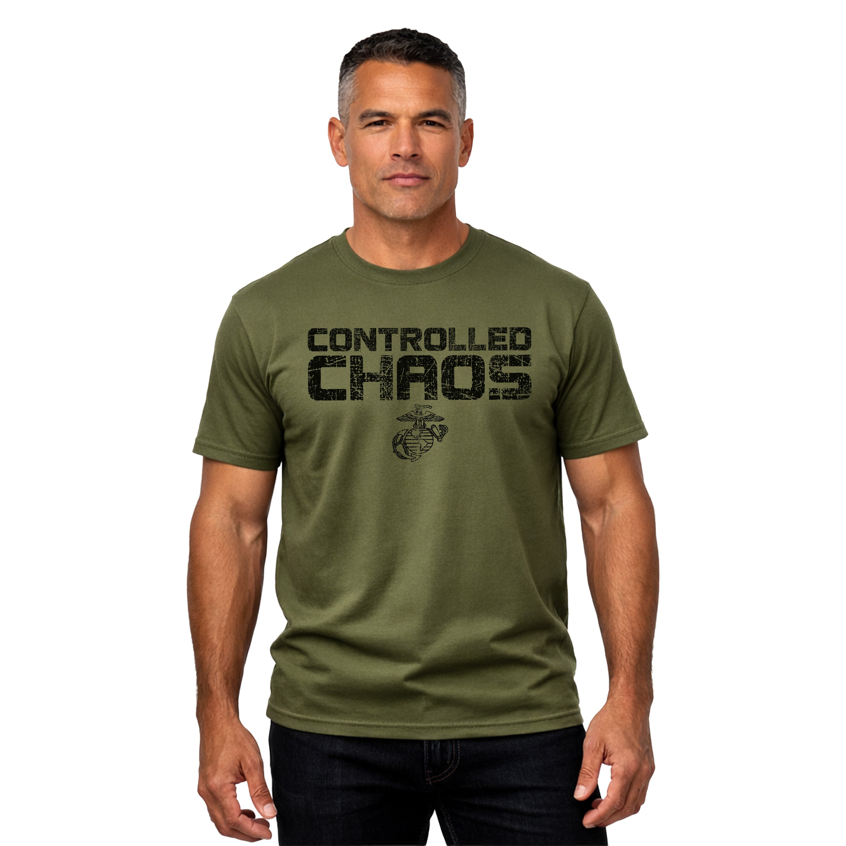 Marines Controlled Chaos T-shirt
