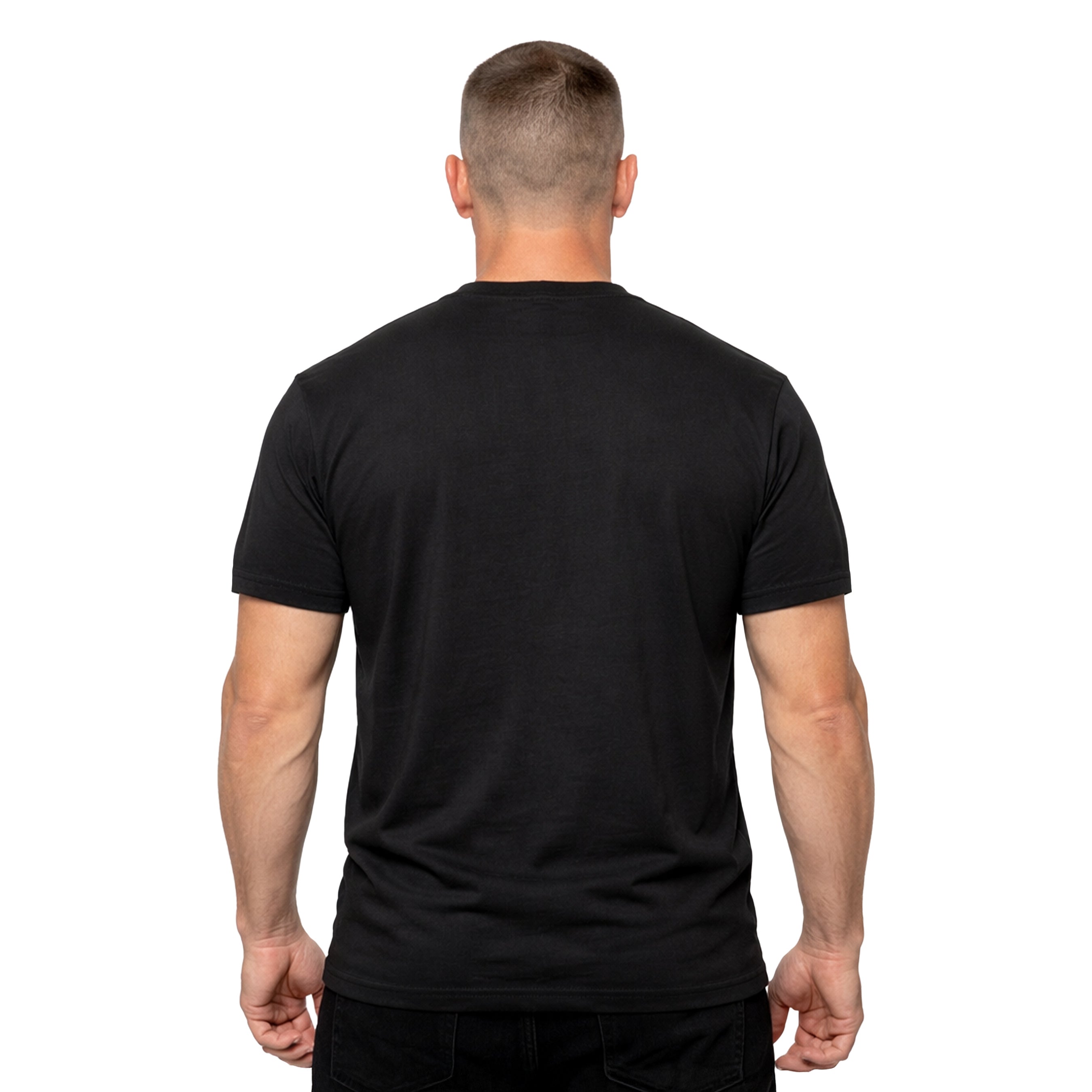 Marines Split Flag & EGA T-Shirt - Black