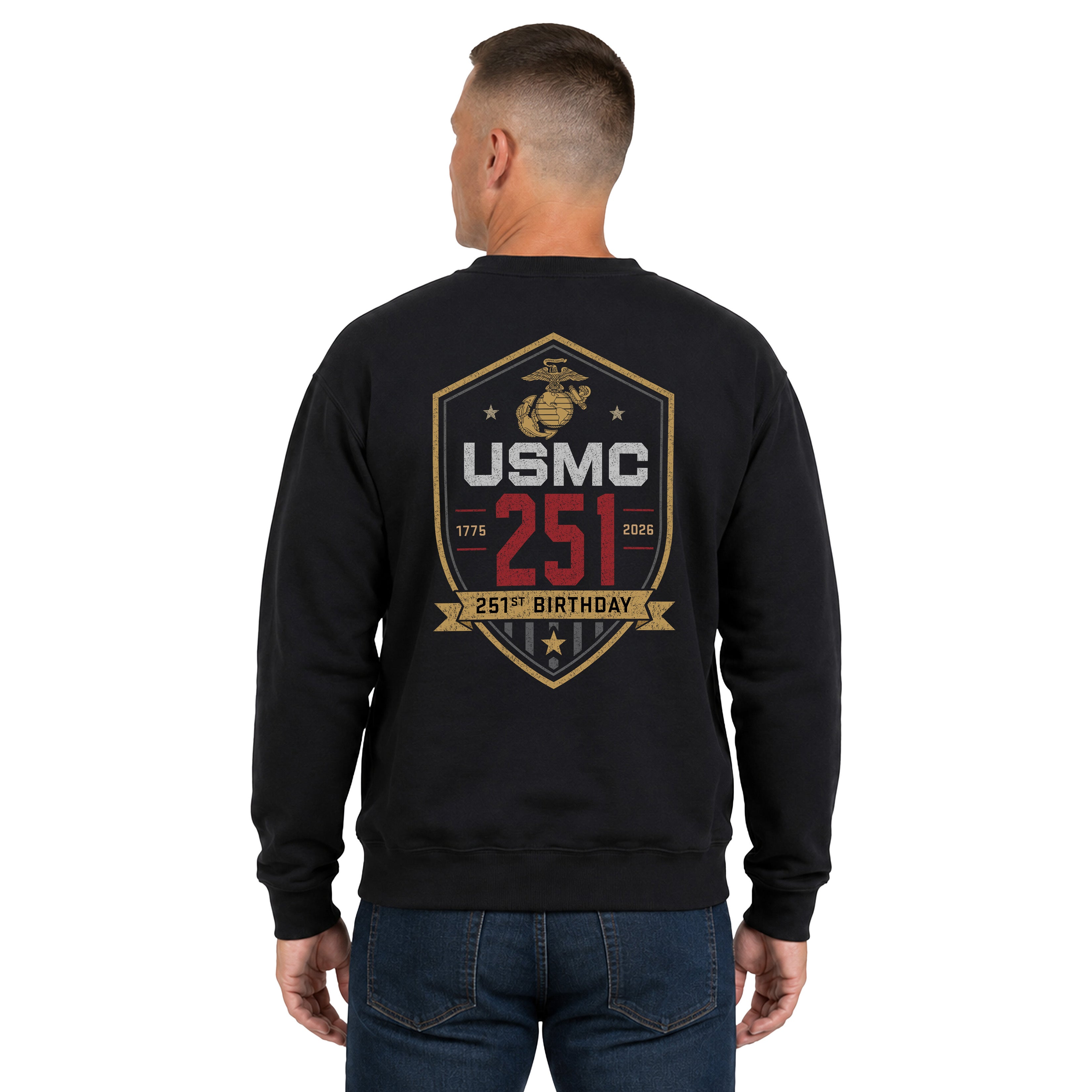 USMC 251st Birthday Sweatshirt (1775–2026)