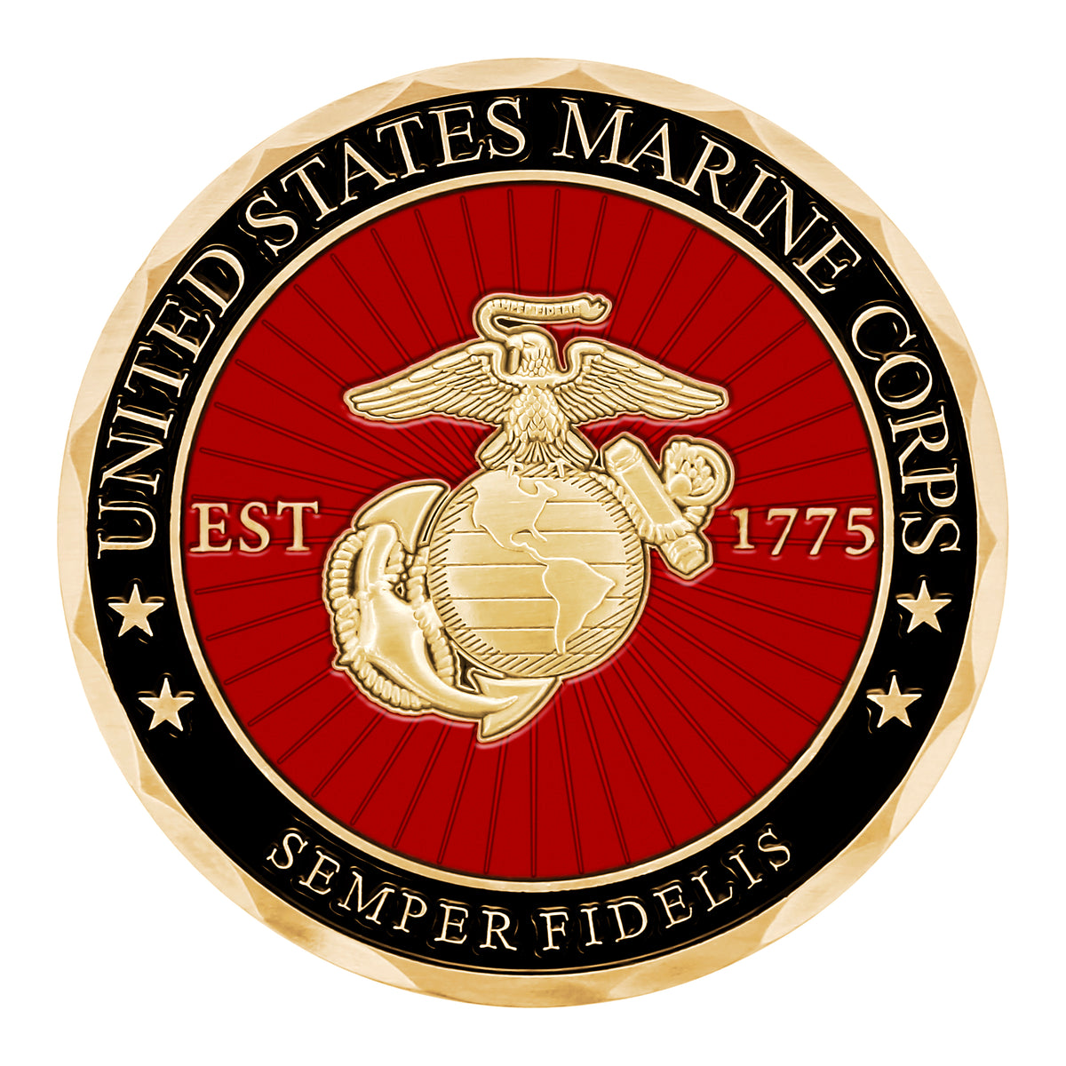 USMC Core Values USMC Challenge Coin