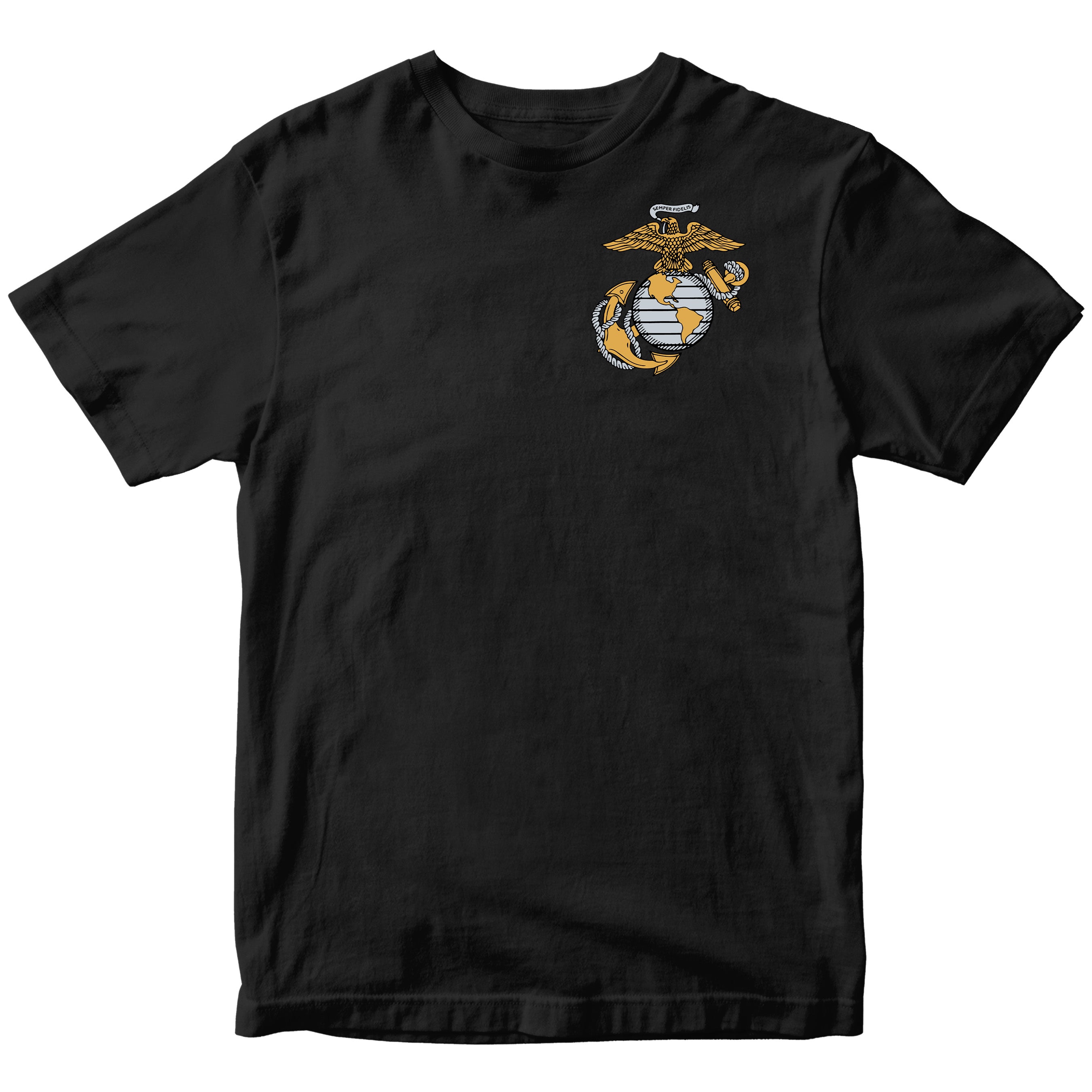 Marines 250 Years Semper Fi T-shirt <br> MADE IN USA