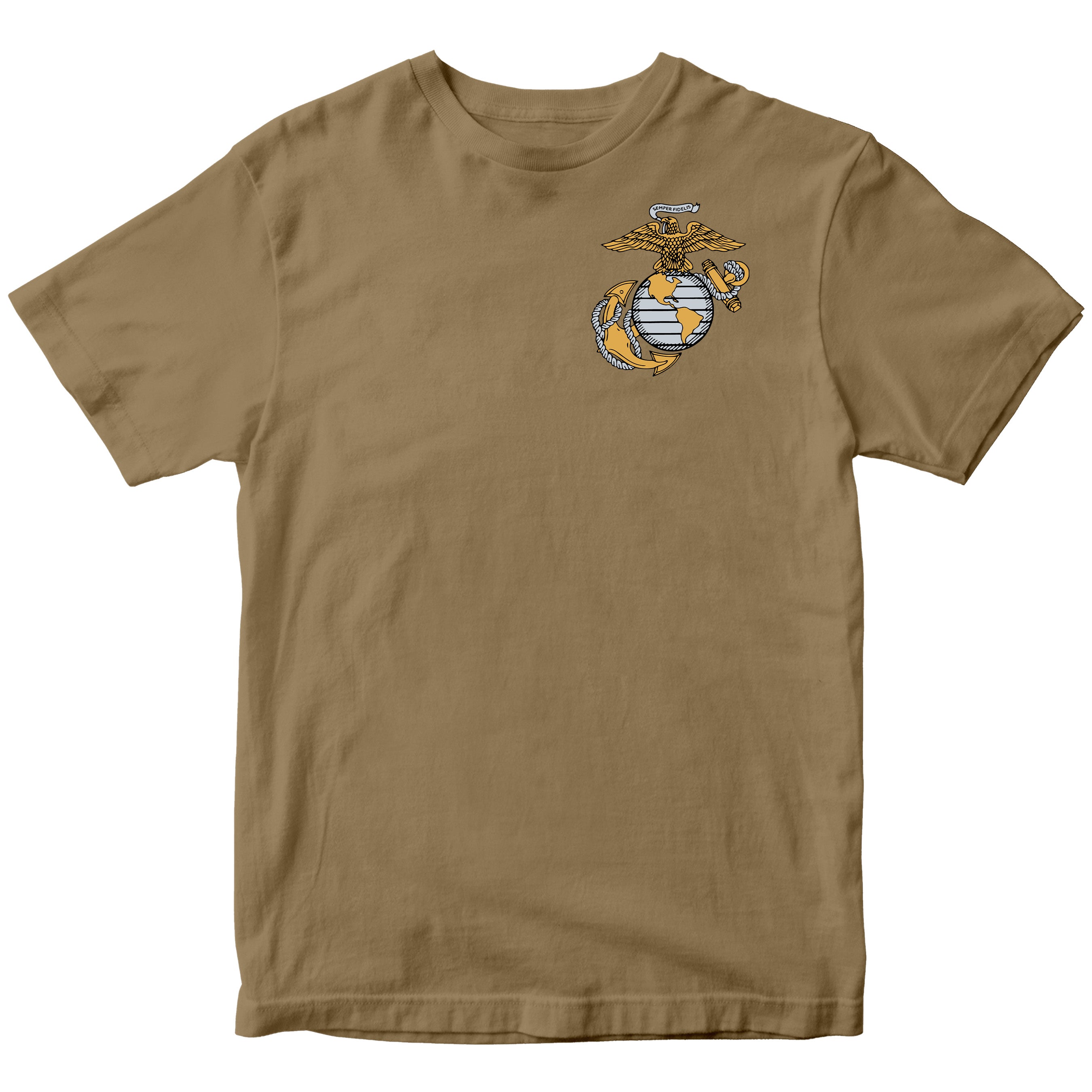 Marines 250 Years Semper Fi T-shirt <br> MADE IN USA