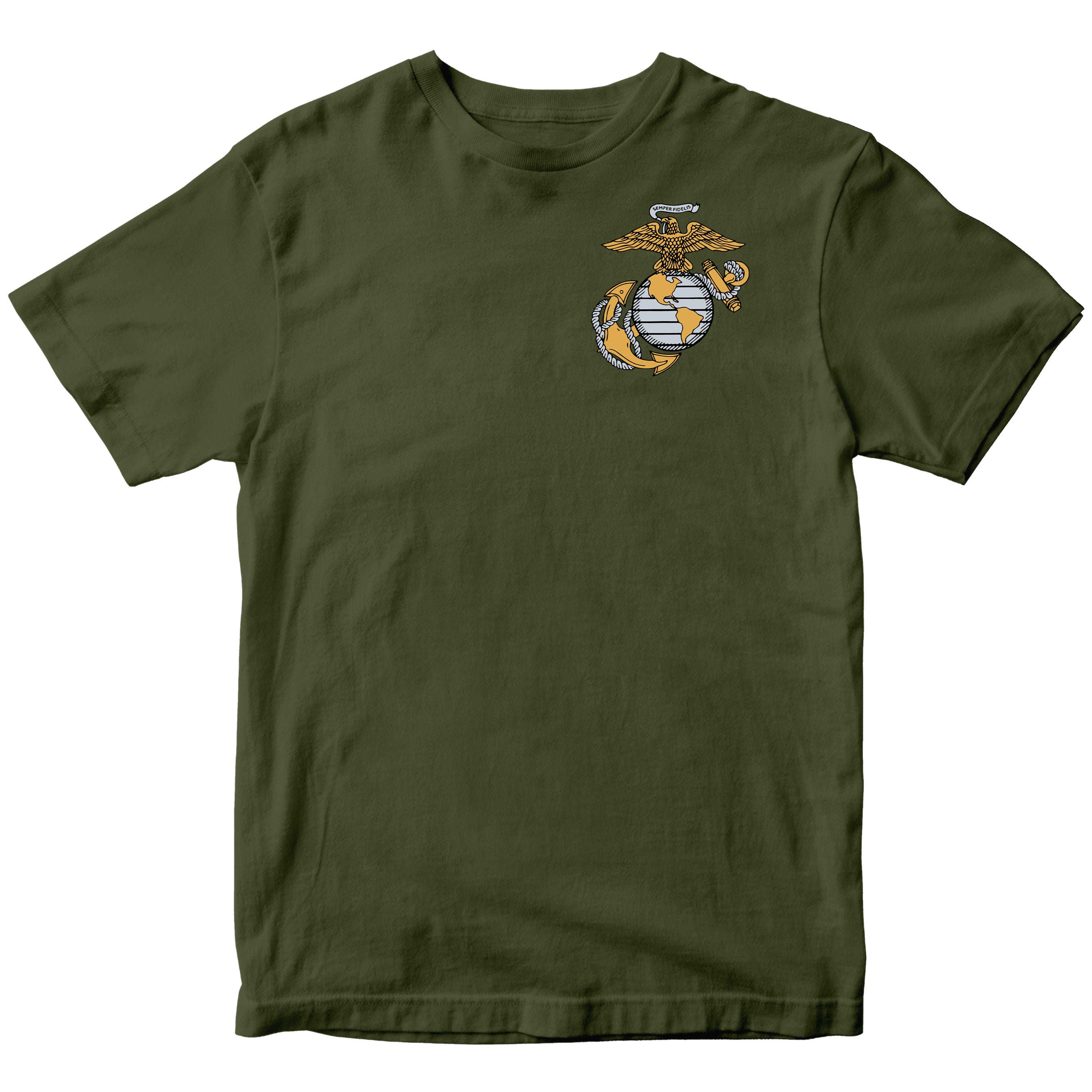 Marines 250 Years Semper Fi T-shirt <br> MADE IN USA
