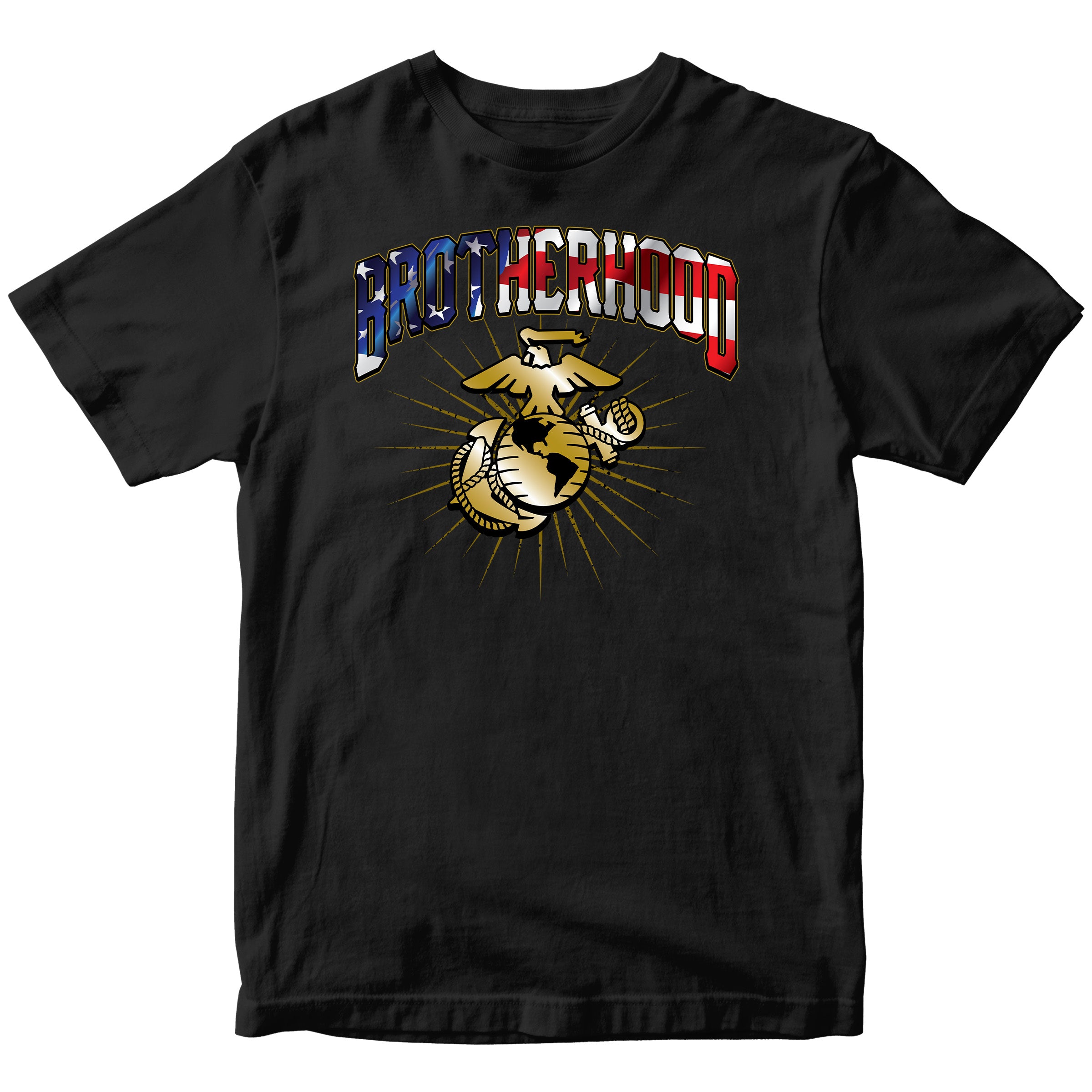 Marines Brotherhood Flag T-Shirt