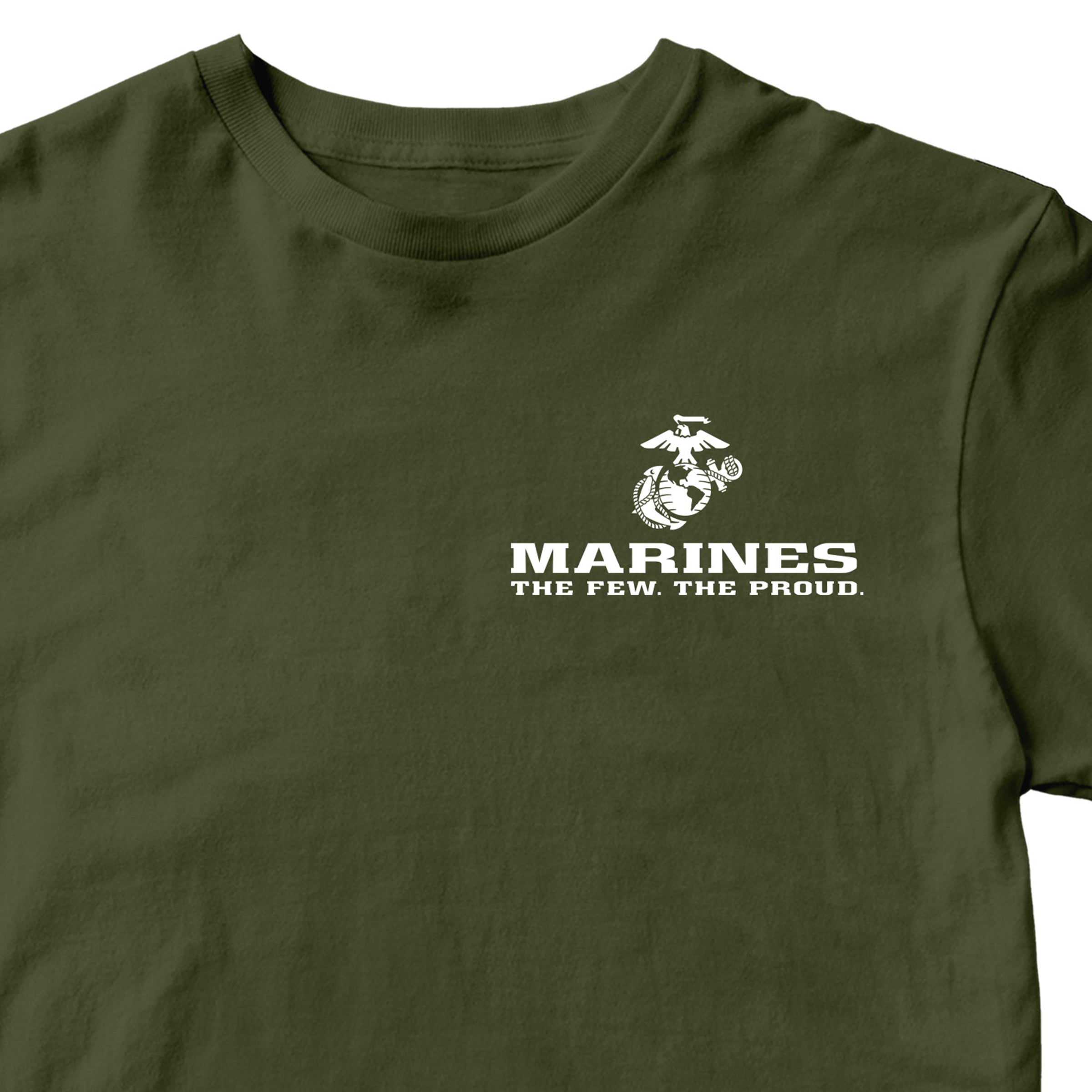 Marines The Few The Proud Chest Seal T-shirt