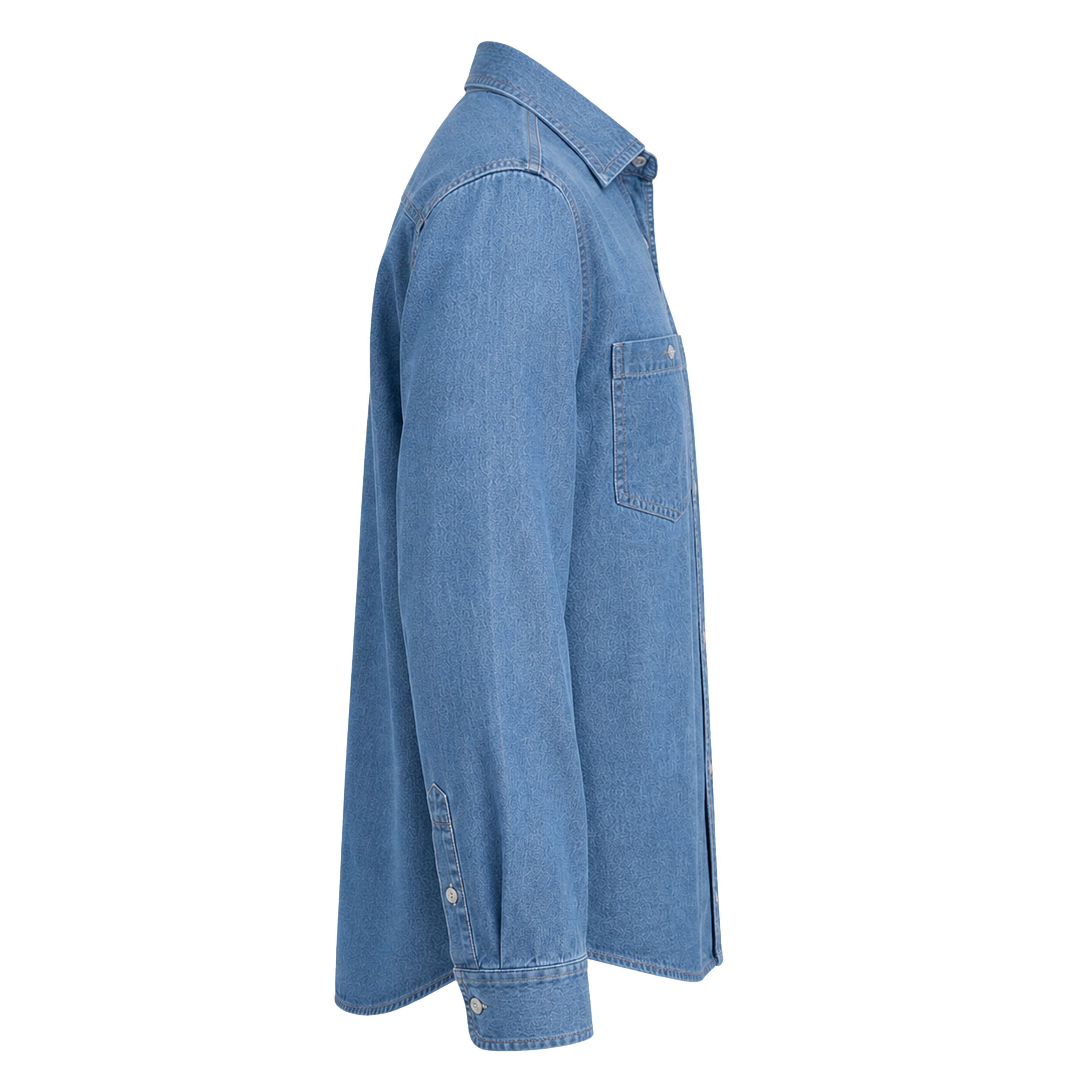 Limited Edition Marines Shadow EGA Embroidered Denim Shirt