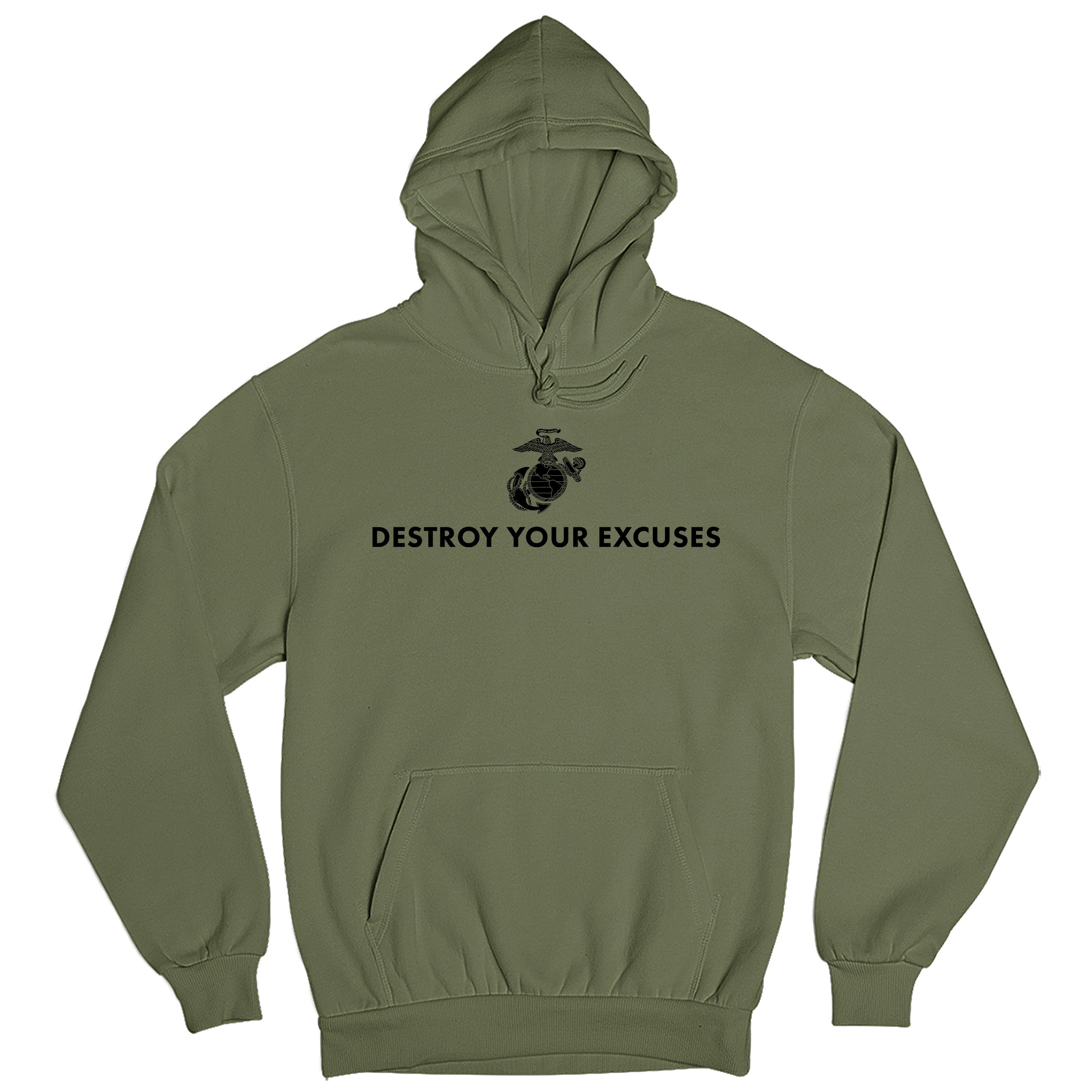 Marines "Destroy Your Excuses" Hoodie