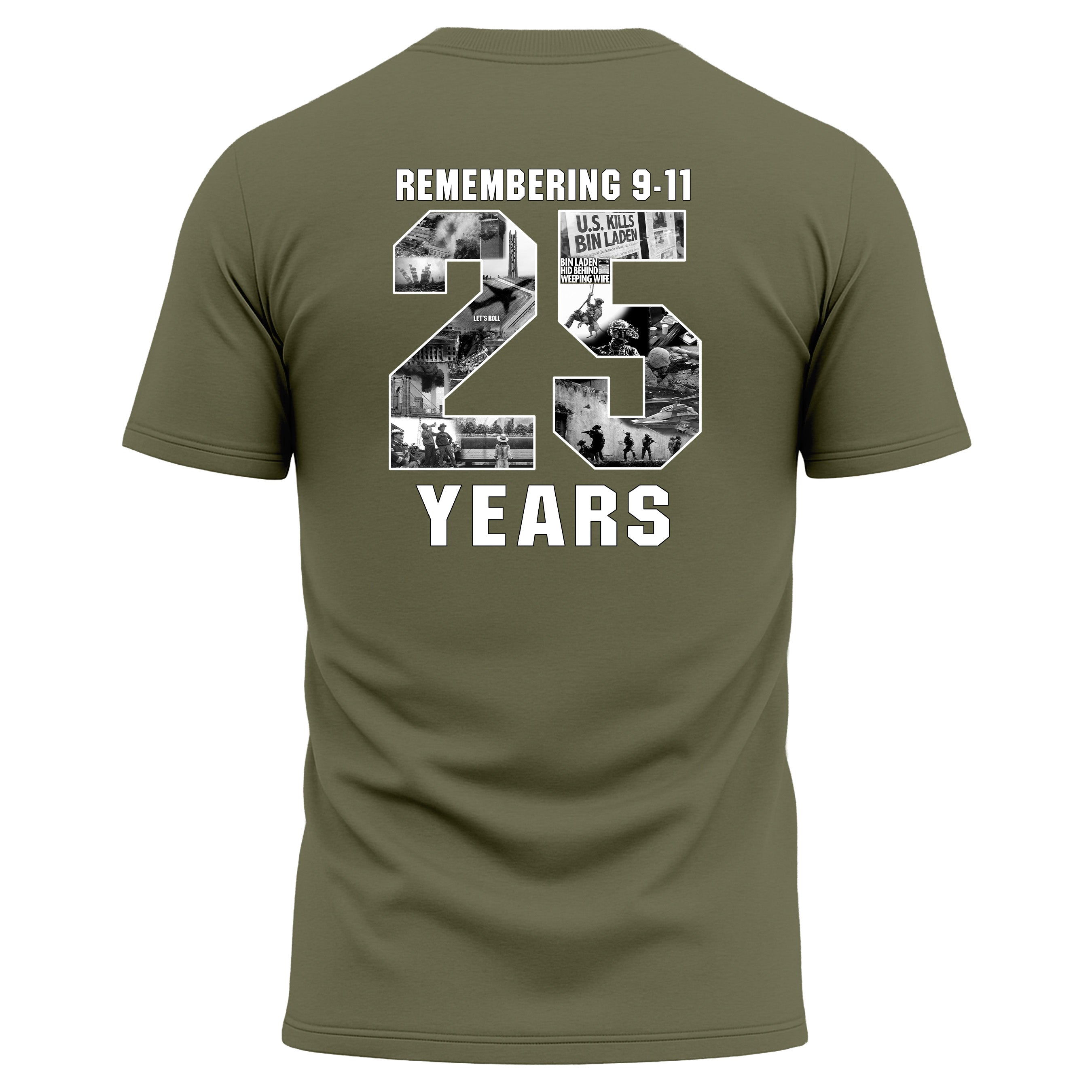Never Forget 9/11 – 25 Years Performance T-Shirt