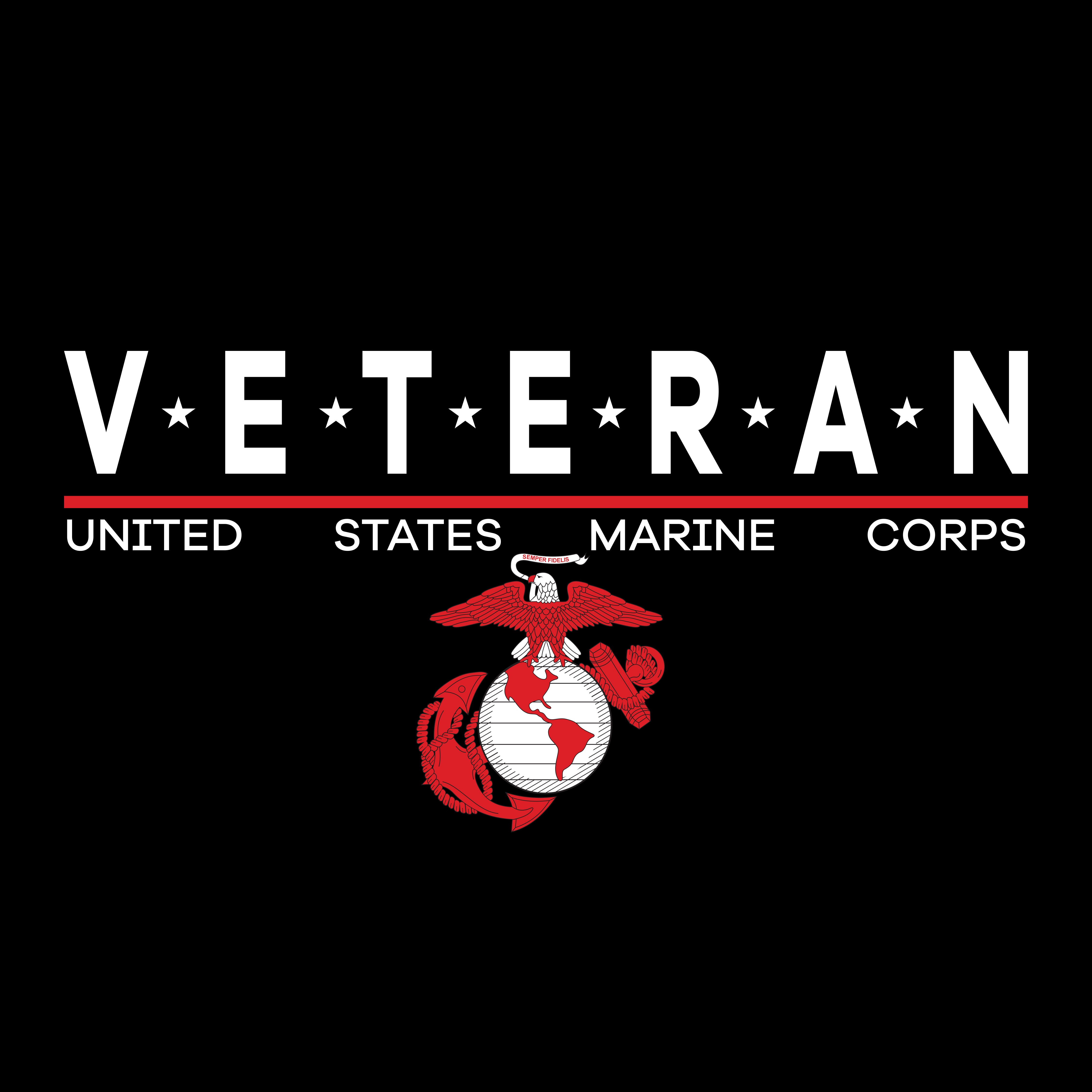 United States Marine Corps Veteran Star Hoodie