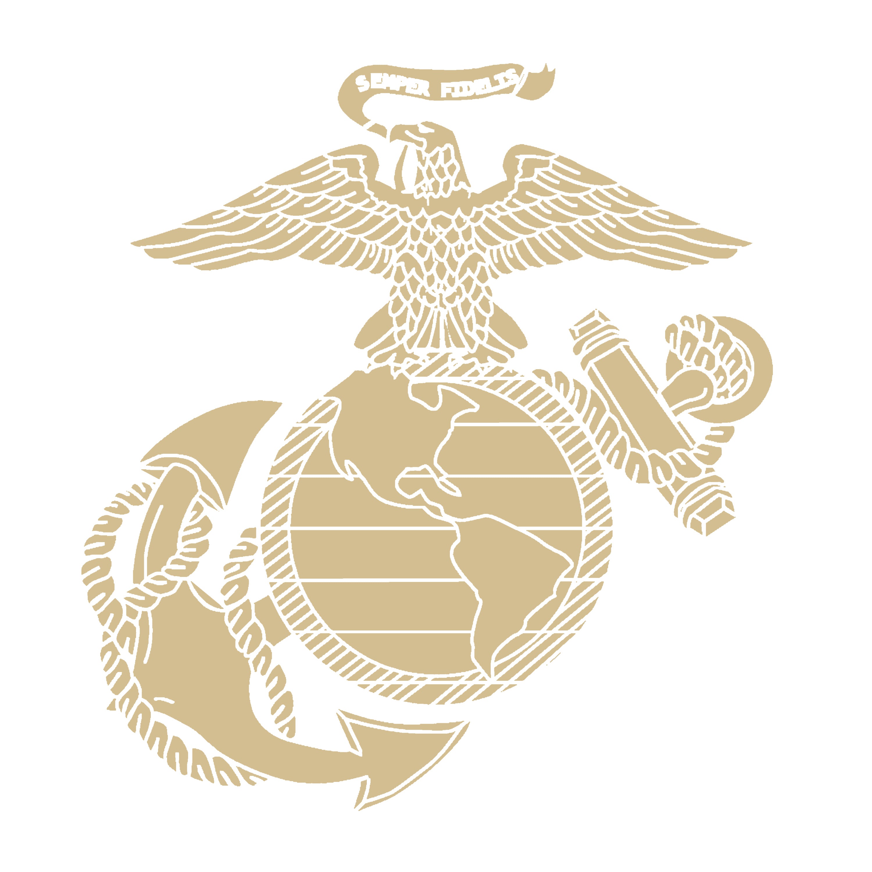 USMC Christmas Sweatshirt EGA chest. Marines Christmas Holiday Sweatshirt