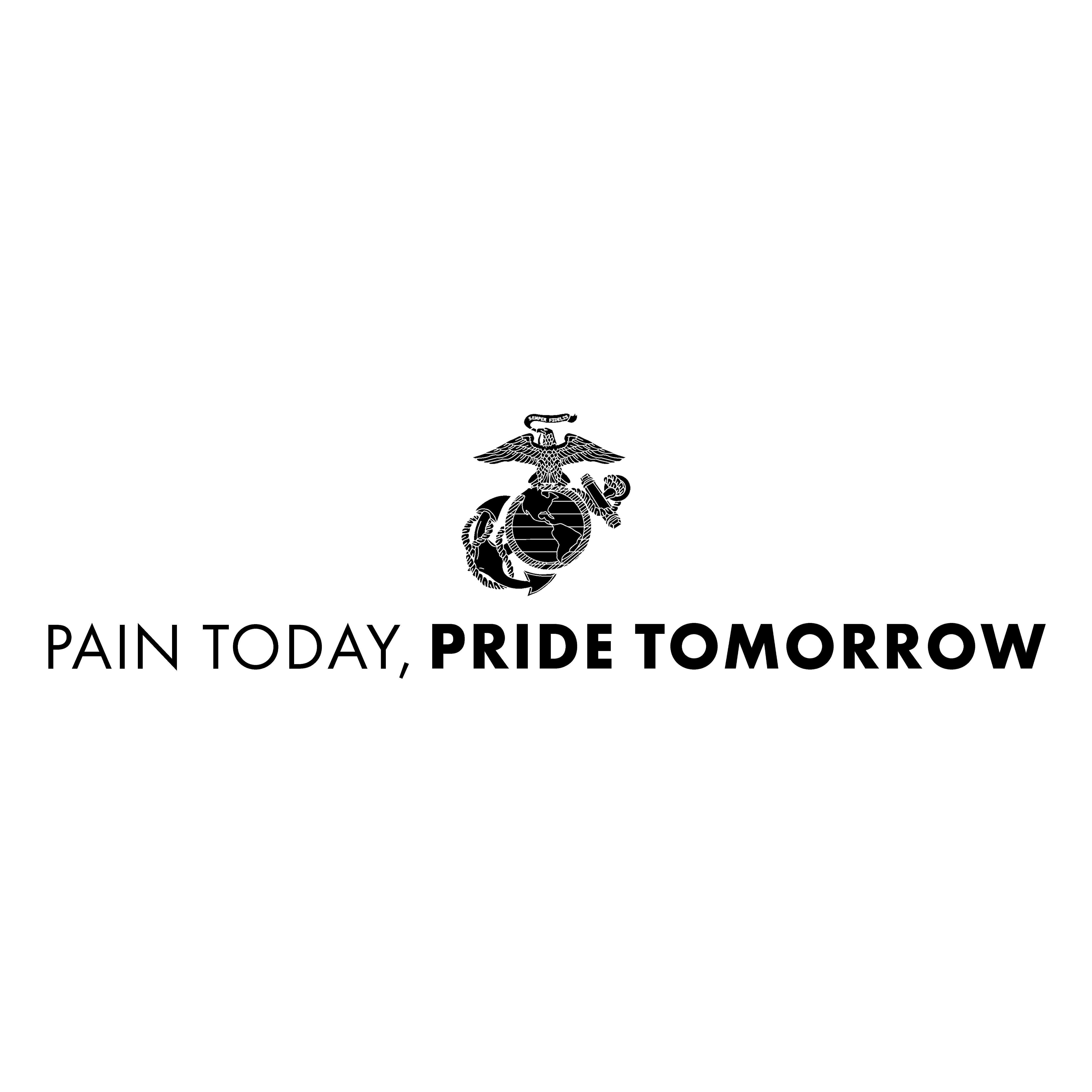 Marines "Pain Today, Pride Tomorrow" Performance T-shirt