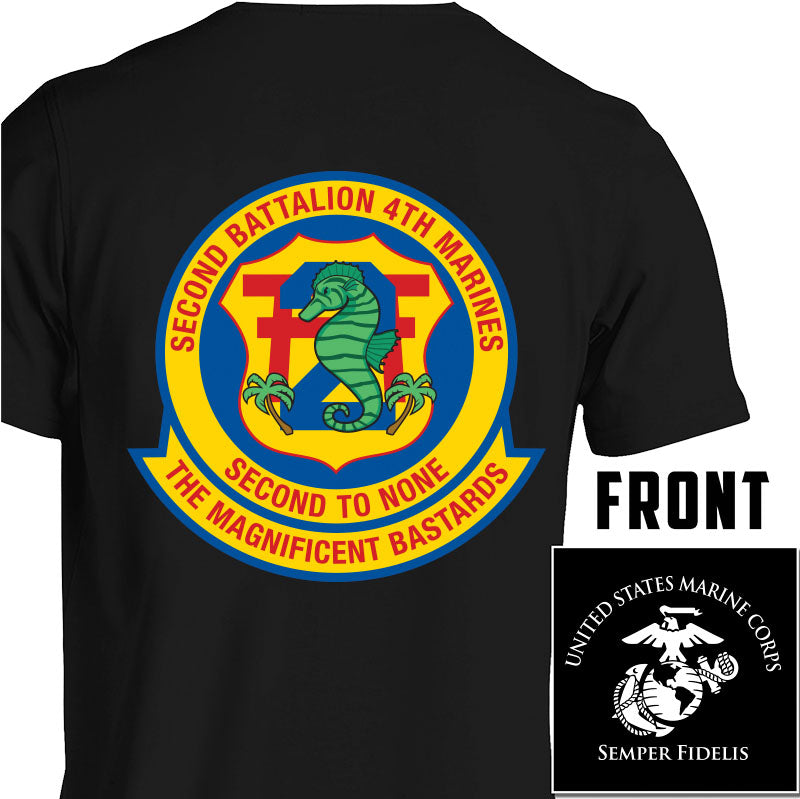 2nd Bn 4th Marines Unit T-Shirt