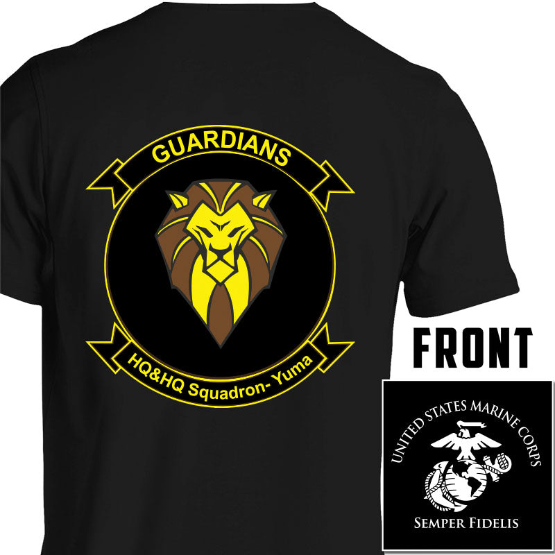 Guardians H&HS Squadron - Yuma USMC Unit T-Shirt