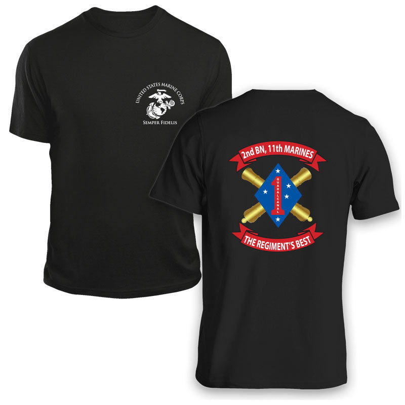 2nd Bn 11th Marines Unit T-Shirt