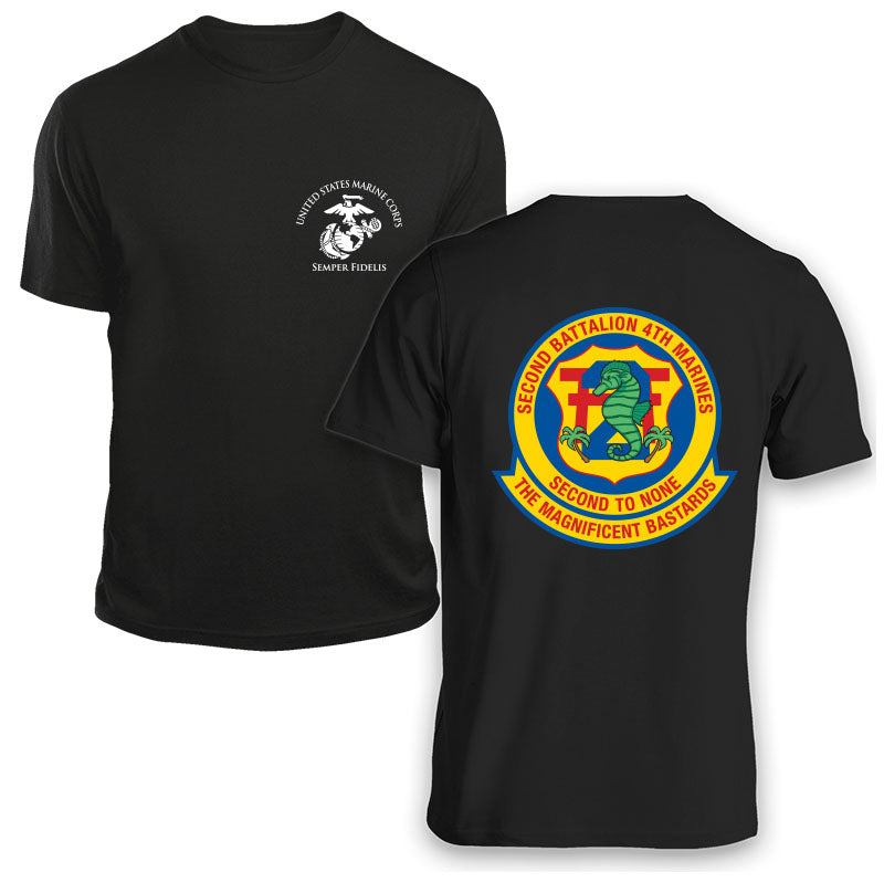 2nd Bn 4th Marines Unit T-Shirt