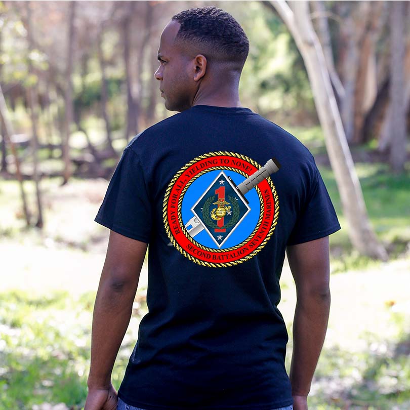 2nd Bn 7th Marines Unit T-Shirt
