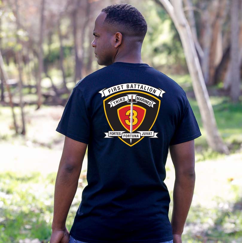 1st Bn 3rd Marines Unit T-Shirt - Gifts for Marines