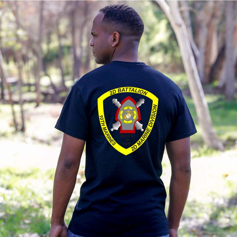 2nd Bn 10th Marines Unit T-Shirt