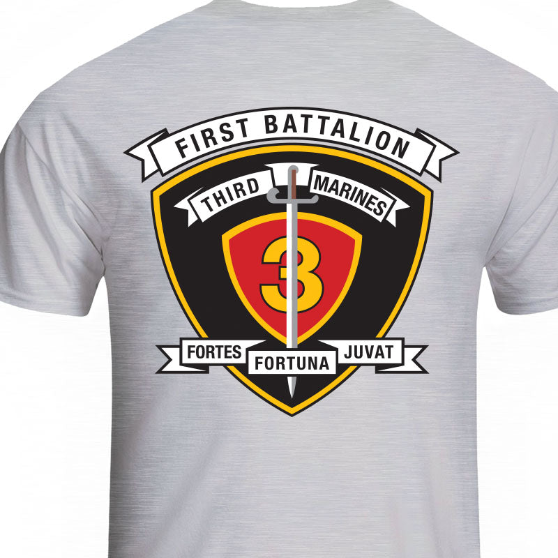 1st Bn 3rd Marines Unit T-Shirt - Gifts for Marines