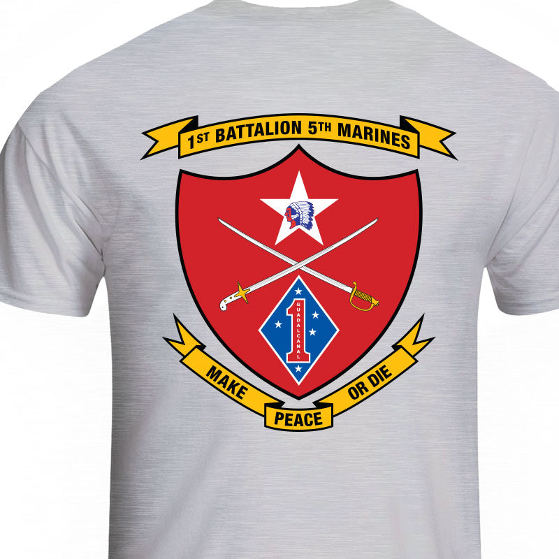 1st Battalion 5th Marines Unit T-Shirt