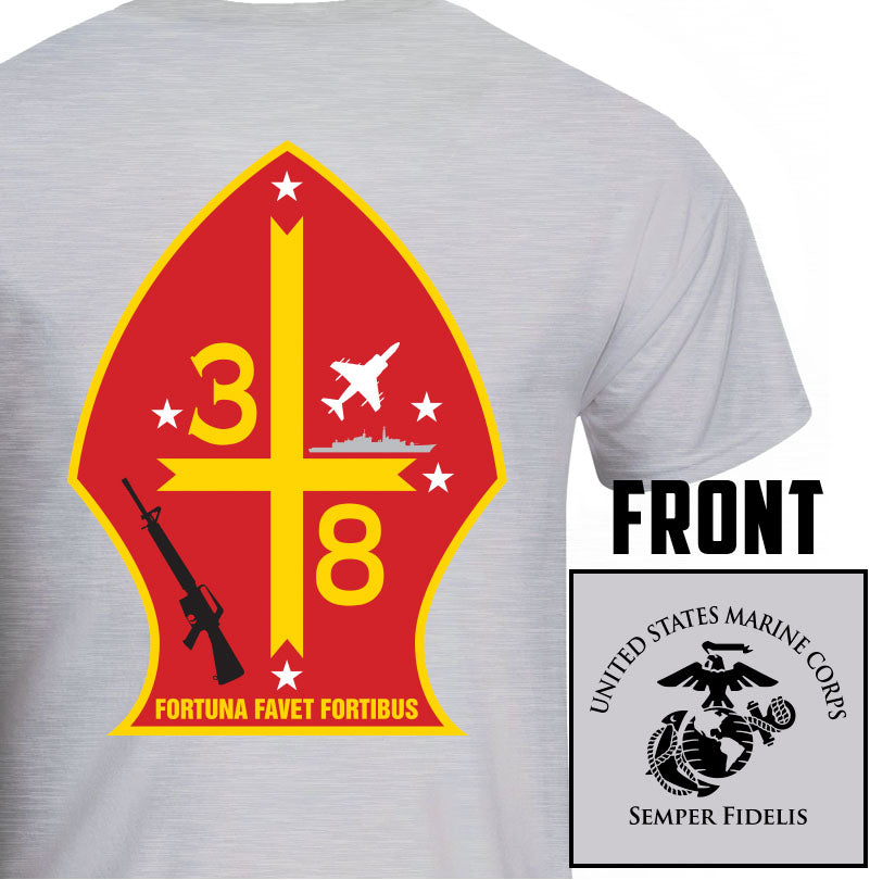 3rd Bn 8th Marines Unit T-Shirt