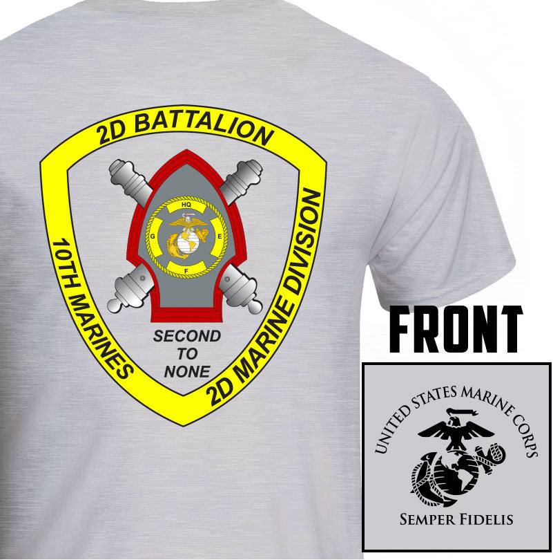 2nd Bn 10th Marines Unit T-Shirt